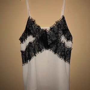 Eyelash lace top